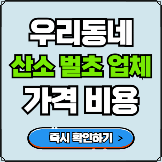 전국 산소 벌초 업체 가격 비용 확인하기